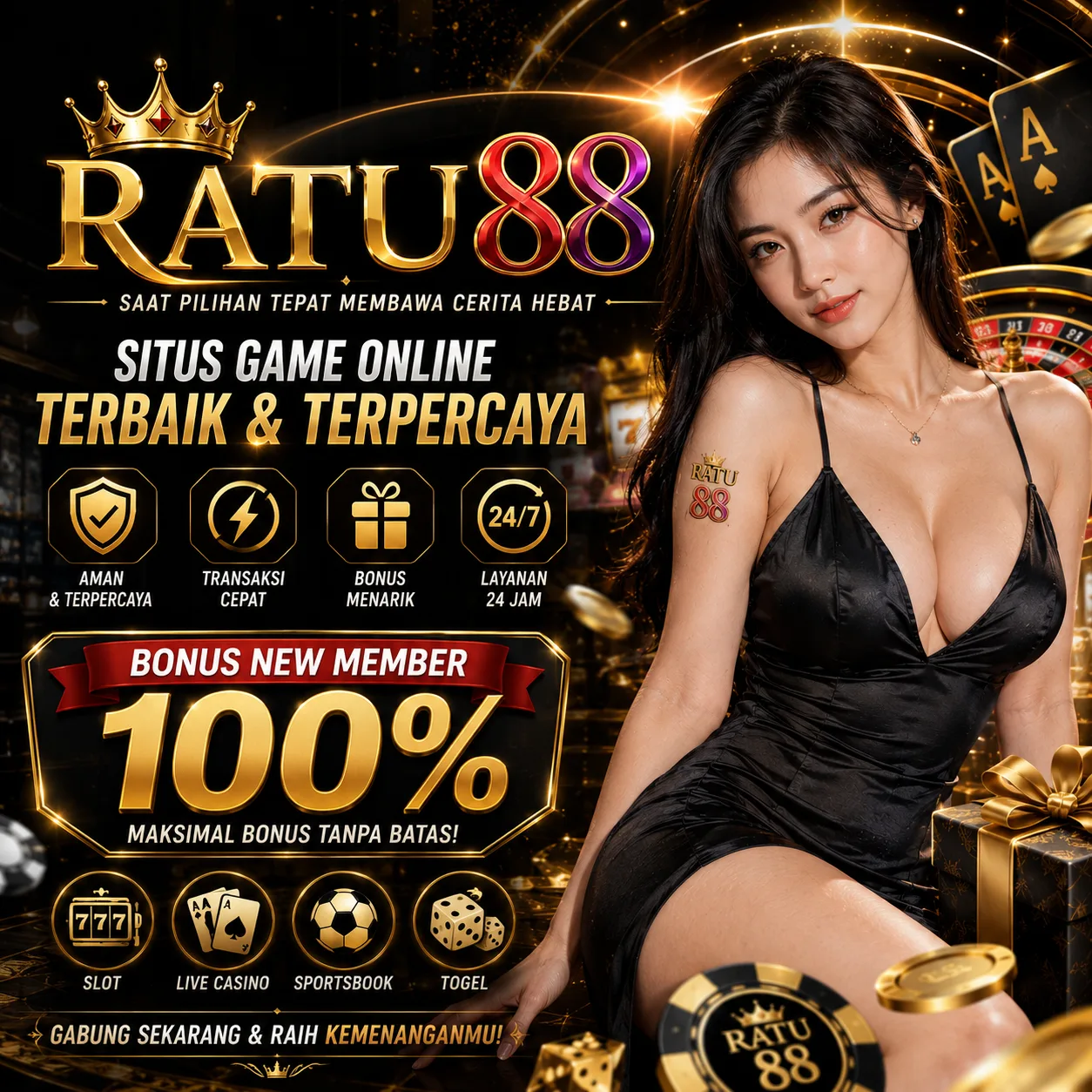 RATU88 Banner